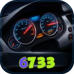 6733